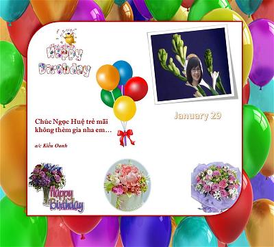 happy birthday Ngoc Hue