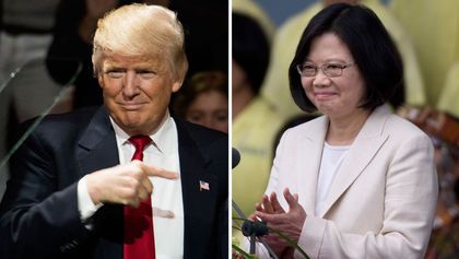 Tổng Thống Mỹ đắc cử Trump và Tổng Thống Đài Loan Thái Anh Văn
